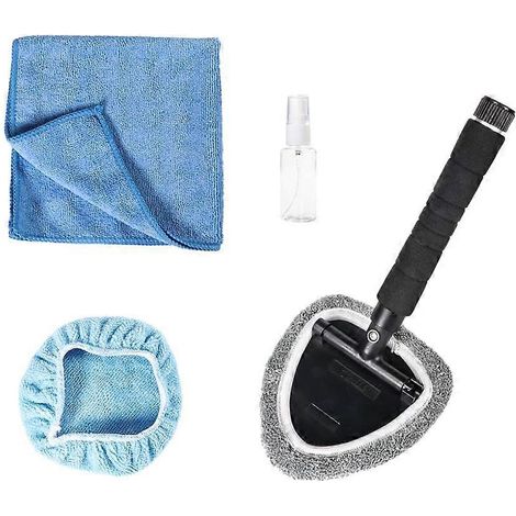 Outil de nettoyage de pare-brise de voiture, baguette magique désembueuse, essuie-glaces en microfibre (1/5)