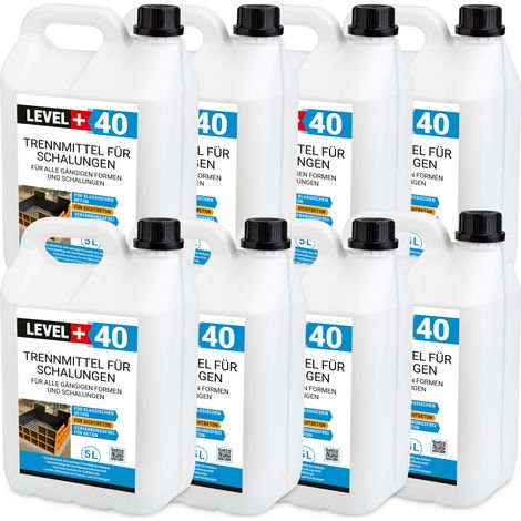 LEVEL+ Trennmittel für Formen und Schalungen Gips- Betontrennmittel L+40 - 40L