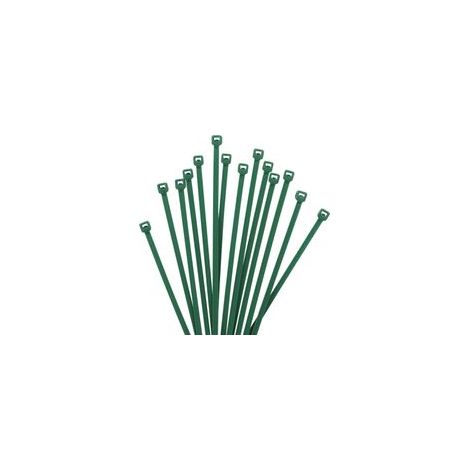 1000 pièces Colliers de Serrage professionnelles, Vert Foncé-100mm x 2.5mm, Autobloquant, Attache Câble Résistant aux UV, Idéale pour l'intérieur et l'extérieur