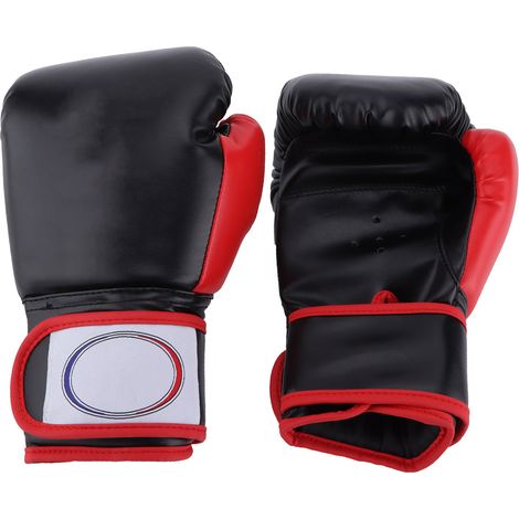 1 Paar Kinderboxhandschuhe, Boxsack-Trainingshandschuhe für Jungen und Mädchen, Schwarz (1/5)