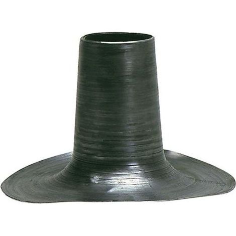 Bocchettone di scarico color nero in piombo -Ø 80