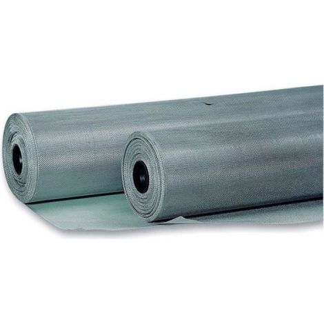 Moustiquaire - Aluminium - 100x120 cm - Pour Fenêtre - 1 Pièce