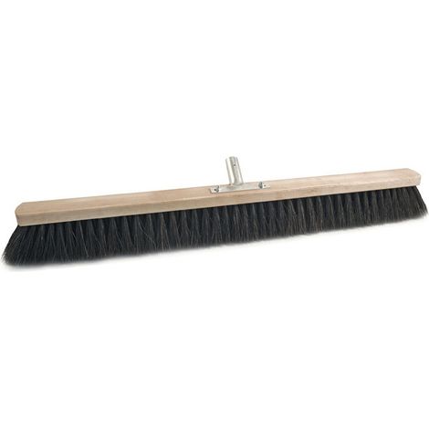 Scopa Arenga con supporto manico in metallo piatto legno L.800mm SOREX