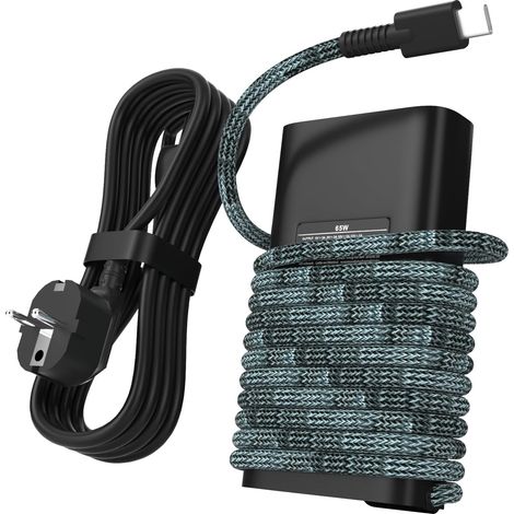 Chargeur 65W USB C Ordinateur Portable Compatible avec HP EliteBook x360 1030 630 745 835 840 845 860 ZBook 14uG5 Firefly 14 15 16 ProBook 440 450 455 460 Laptop-Netzteil (1/5)