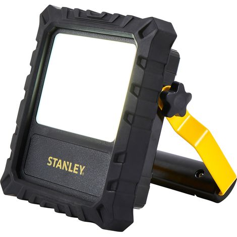 Stanley Work Light Portable 10 Watt Rechargeable LED Floodlight - Black Litecraft (1/5)