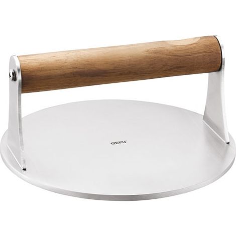 Presse Hamburger Smash Bbq Smash Burger, Inox, Manche Bois - Gefu (1/3)
