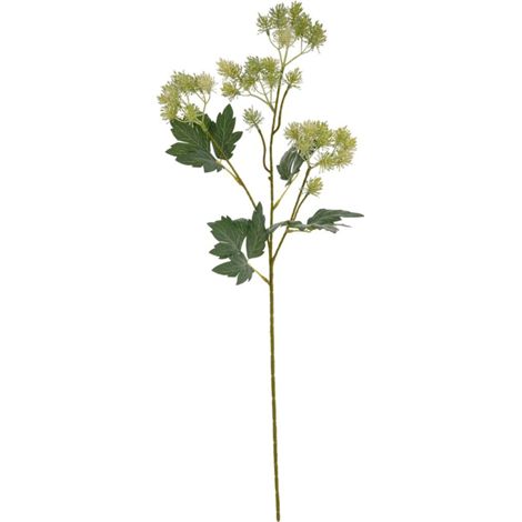French Meadow Spray Artificial Flower - Plastic - L20 x W20 x H65 cm - Green