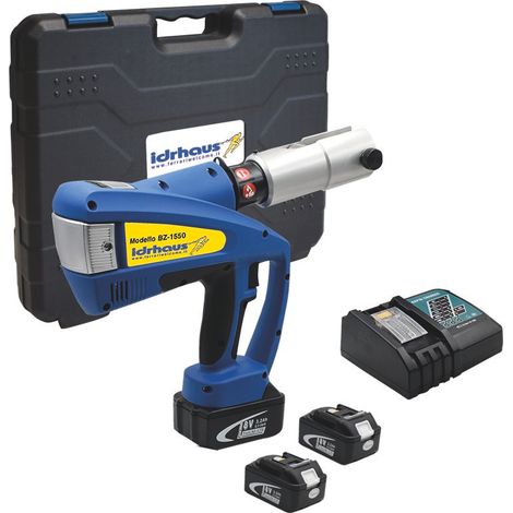 Pressatrice bz-1550 a batteria - Idrhaus