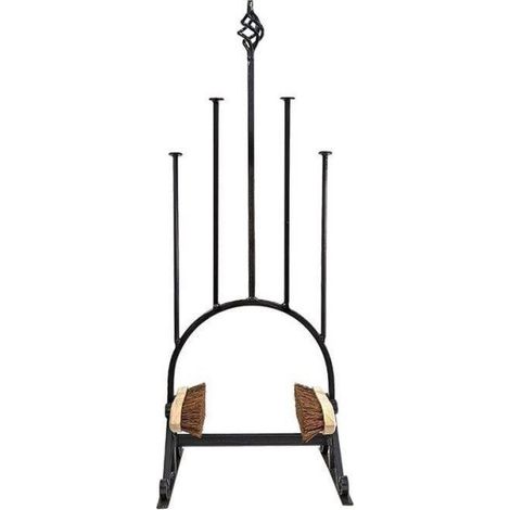 Boot Stand With Metal Frame Black Holds Two Pairs Garden Pride (1/4)