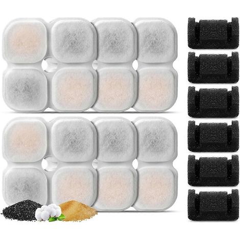 Ersatzfilter für Katzenbrunnen, 3 l (101 oz), 6er-Packung (1/5)