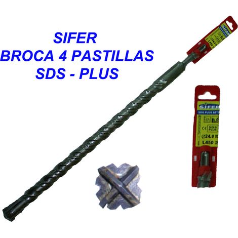 Broca Sifer 4 Pastillas SDS-Plus 5x160