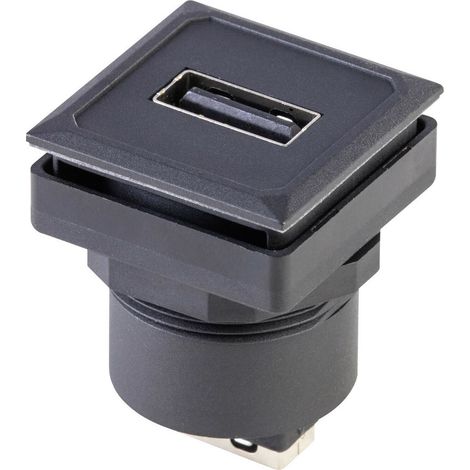 USB-Einbaubuchse OKTRON-Juwel Buchse, Einbau vertikal OKJUSBAA OKJUSBAA Schlegel Inhalt: 1 St.