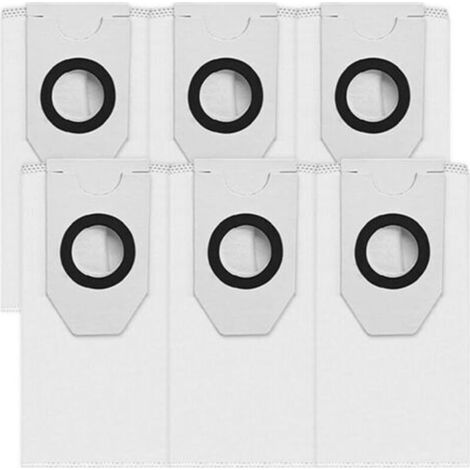 6er-Pack Staubsaugerbeutel-Ersatz, kompatibel mit Eureka J12 Ultra, Ersatzteilzubehör, Staubbeutel, Stoffbeutel