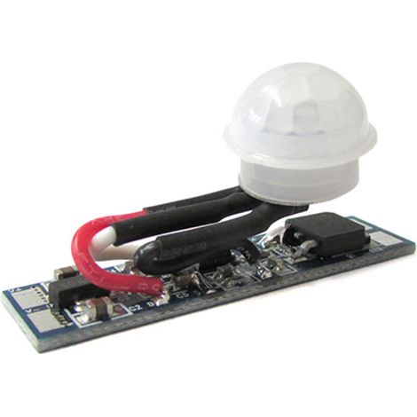 Sensore Di Movimento PIR 12V 24V 8A Per Profilo Alluminio Tempo Ritardo 40 Secondi (1/3)