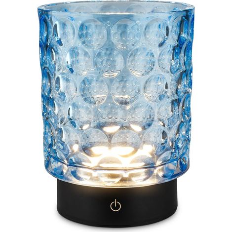 LED Tischleuchte kabellos IP44 Tischlampe Akku Aussen/Innen Dimmbar Touch