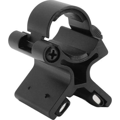 Support de Lampe de Poche Magnétique, Pince Universelle 24-27 Mm avec Deux Coussinets Magnétiques et Coton Antidérapant, pour Support de Lampe de Poche sur Guidon (1/5)
