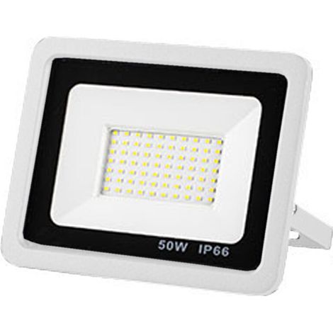SABIR 50W Projecteur LED Extérieur Blanc chaud, IP66 étanche Spot LED Extérieur 3000K, Super Lumineux 10000LM Blanc LED Projecteur d'extérieur pour jardin, garage, terrain de sport (1/5)