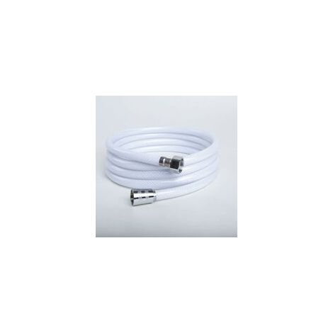 Tuyau de Douche PVC 2M, Remplacement Universel, G1/2 Tuyau, haute résistance à la pression, flexible et anti-casse. (1/5)