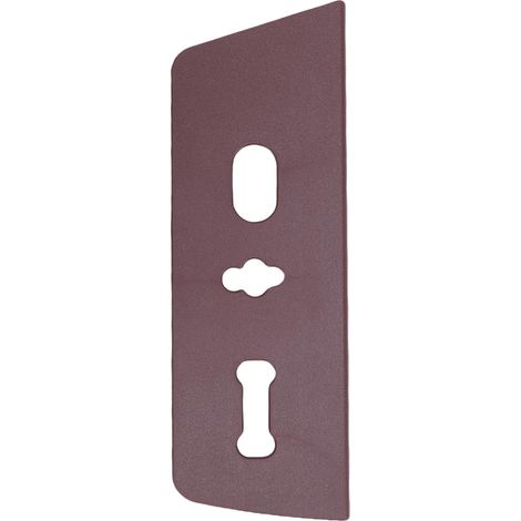 Panneau de boîtier de commutateur de siège côté passager 9L3Z-14A706, aspect élégant, résistant aux chocs, lunette avant droite rouge marron (1/5)