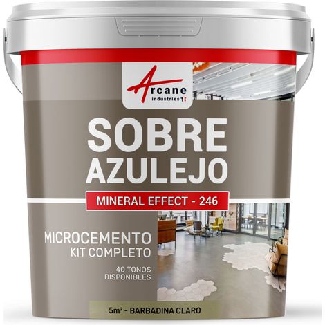 Microcemento sobre azulejos