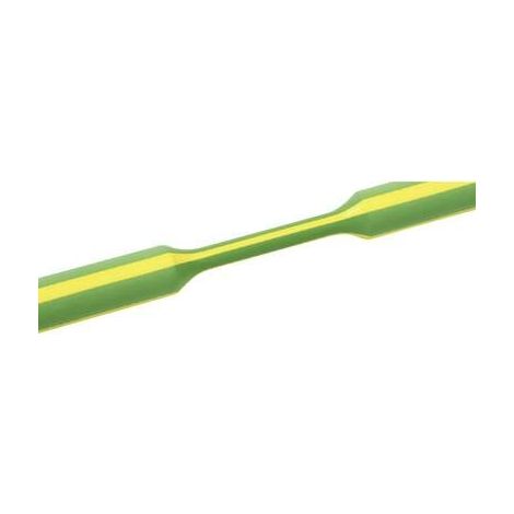 HellermannTyton Schrumpfschlauch Tredux vert-jaune 1 m (1/2)