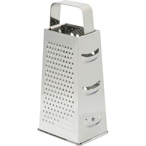 Grattugia 4 lati in acciaio inox 21 cm. (1/4)