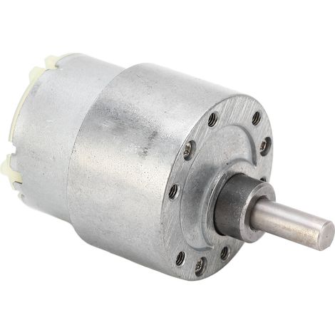 12-V-Gleichstrom-Getriebemotor, 25 U/min, selbsthemmendes Schneckengetriebe, Getriebemotor für Maschinen (1/5)