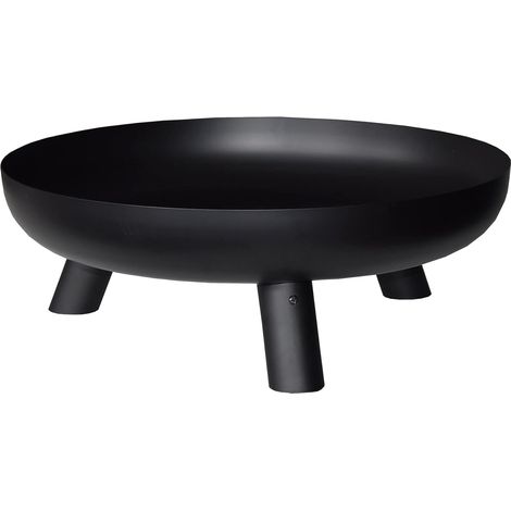 MF - Brasero JUNTO Ø59 cm Acero - Diseño Moderno y Robusto - Funciona con Leña o Carbón - Uso Decorativo Exterior (1/4)
