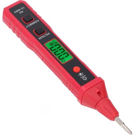 Stylo testeur électrique portable, détecteur de haute tension et de courant avec pointe en croix - Idéal pour la détection de points de rupture (1/5)