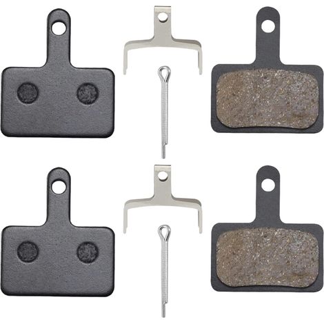 Pairs of Mountain Bike Brake Pads, Semi-Metallic Bicycle Brake Pads, High-Performance Brake Pads for Deore, TRP, Tektro, Disc Brake Pads for Bicycles B01S (1/5)