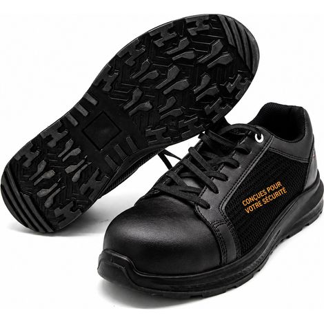 Chaussures de sécurité montantes ESD antistatiques CJ008 pointure 41 en cuir gaufré esd cj008 41 1,5 kg – Livraison gratuite