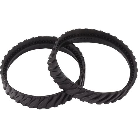 Lot de 2 Chenilles pour Nettoyeur de Piscine de Rechange pour Nettoyeur de Piscine Piste en Caoutchouc Piste de Pneu pour Zodiac MX8 MX6 Robots Aspirateurs de Piscine Pièces de (1/5)