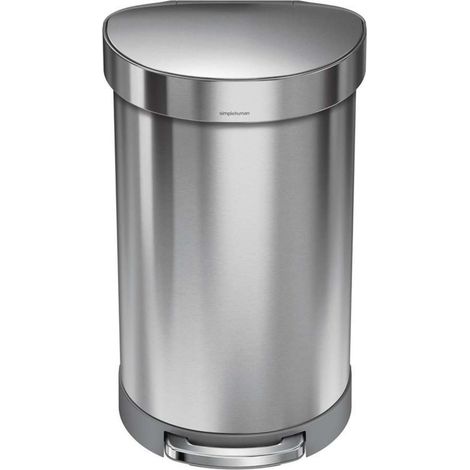 Simplehuman - Mülleimer 45 l, Edelstahl gebürstet CW2030 (1/5)