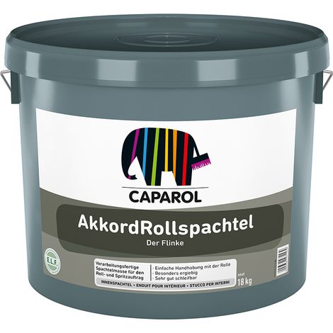 Caparol AkkordRollspachtel Interior Paste-like Surfacer - 18Kg