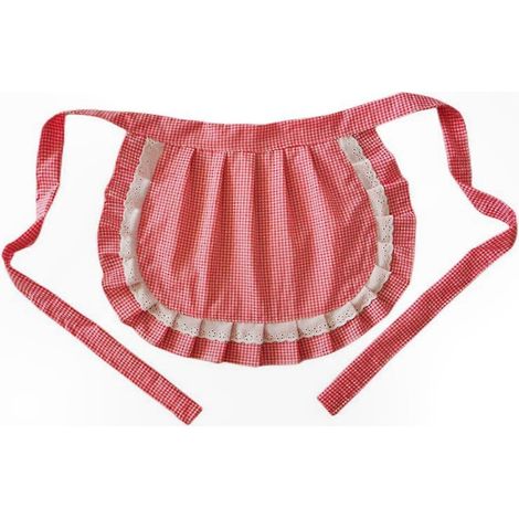 Tablier de taille vintage pour filles, accessoire rétro ajustable, tablier quotidien polyvalent pour cosplay et usage domestique (1/5)