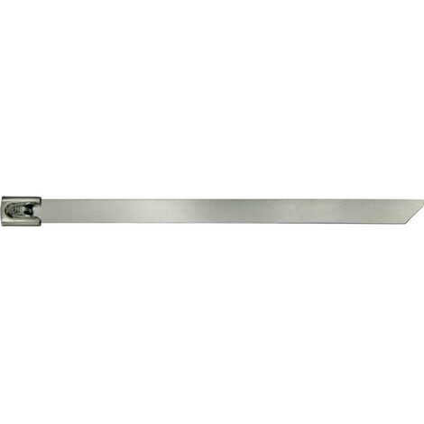Kunzer 7EKB360 Fascetta per cavi 360 mm 7.90 mm Argento stabile al calore 10 pz. (1/2)