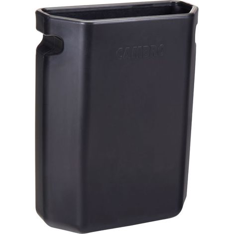 Grand bac de raccordement rapide - 17.8 x 40.6 x 54 cm - Noir - Cambro
