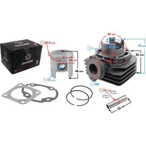 Cylindre pour scooter 2T 50cc, TGB/Suzuki