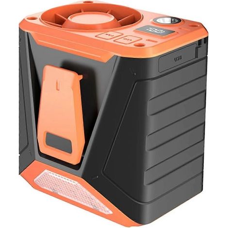 Mini ventilateur portable à clip ceinture, 3 vitesses, ventilateur de refroidissement, A-- (1/5)