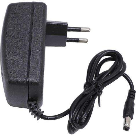 Adaptateur secteur 9 V 2,5 A, câble d'alimentation universel CC de 94 cm (37 pouces), diamètre extérieur 5,5 mm, diamètre intérieur 2,5 mm. Compatible avec haut-parleurs, panneaux LED, caméras de sécu (1/4)