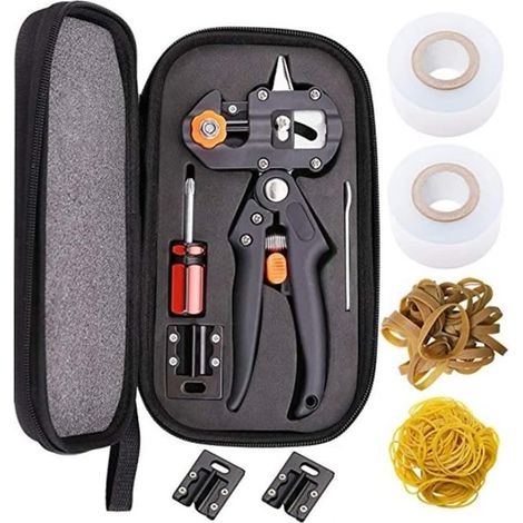 Household Garden Grafting Tool Set Fruit Tree Professional Pruning Shears Cutting Tools Kit (1/5)