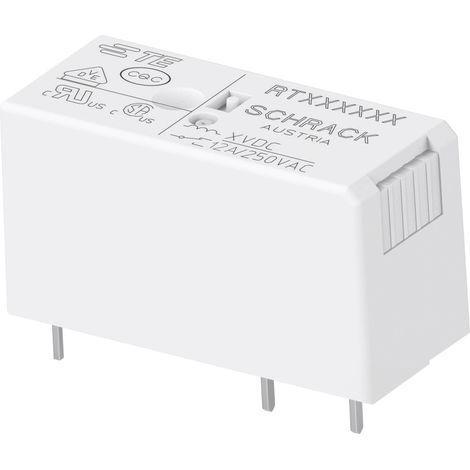 TE Connectivity RTB14012 Relais industriel Tension nominale: 12 V/DC 1 inverseur (RT) 1 pc(s) A454742