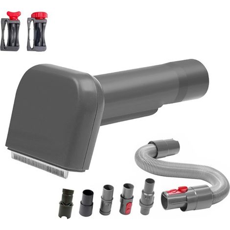 A set of plastic brushes for removing pet hair (as shown in the picture) suitable for models V11, V10, V8, V7, DC30 and DC3.