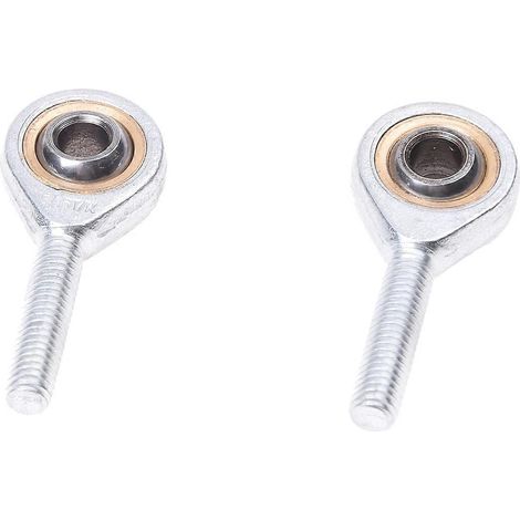 2 roulements sphériques à œillet de poisson SA6T/K de 6 mm à filetage pour tiges de grande taille (1/4)