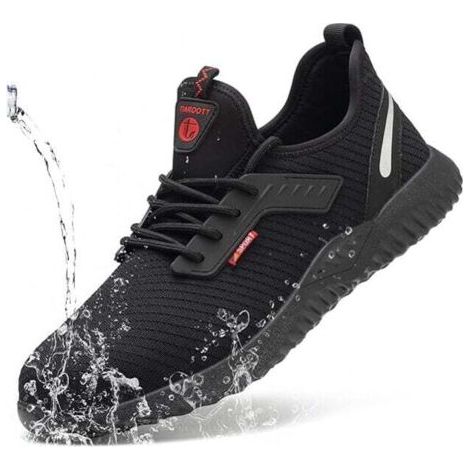 Chaussures De Sécurité Unisexe Travail Embout Acier Ultra Légères Respirantes Taille 43 EU (1/4)