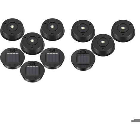 10 pièces détachées pour lampes solaires, lanterne solaire LED, panneau de protection extérieur suspendu (1/3)