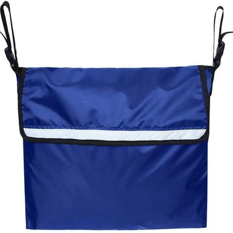Sac de rangement arrière pour l'extérieur — Fauteuils roulants, fauteuils roulants électriques et scooters — Bleu (1/5)