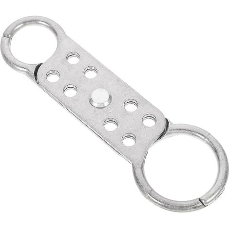 cadenas de sécurité en aluminium à 8 trous avec moraillon de consignation et d'étiquetage (1/5)