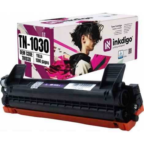 Inkdigo Toner TN1030, kompatibel mit Brother DCP-1510, HL-1110, MFC-1810, TÜV-zertifiziert (1/5)