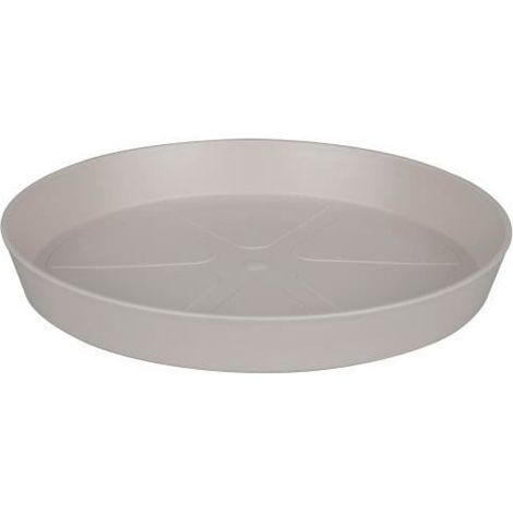 ELHO Soucoupe ronde Loft Urban - Ø 28 cm - Gris chaud
